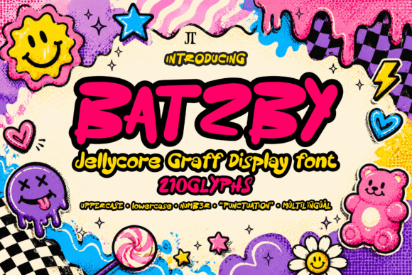 Batzby: Bold, Playful, and Perfect for Your Designs