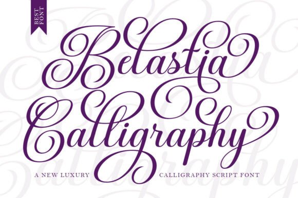 Belastia Calligraphy: The Perfect Blend of Classic Elegance and Modern Boldness