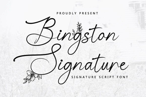 Bingston Signature: Elevate Your Designs with Elegant Floral Elegance