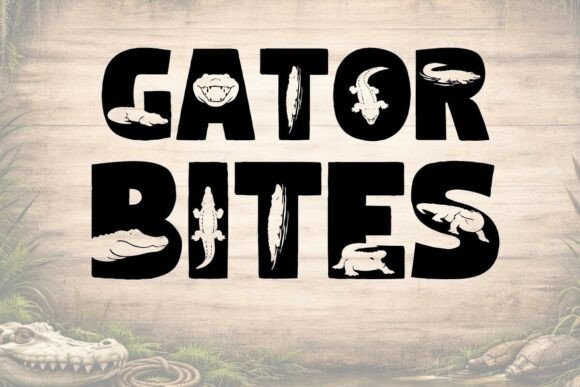 Bring the Wild Swamp to Your Designs with Gator Bites