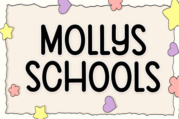 Bringing Designs to Life with Mollys Schools: A Timeless Handwritten Font