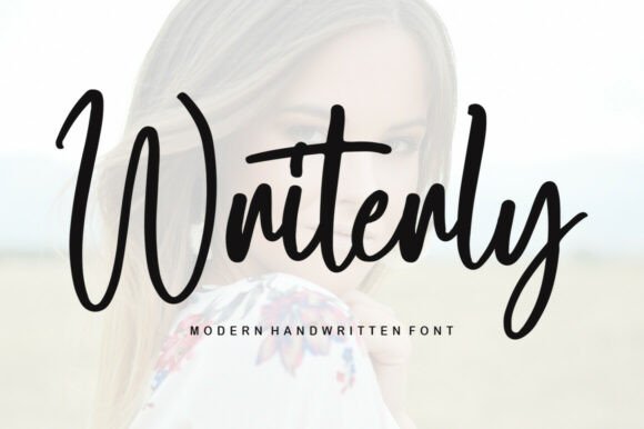 Discover the Elegance of Writerly: A Handwritten Font for Timeless Design