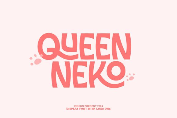 Discover the Whimsical Charm of Queen Neko Font