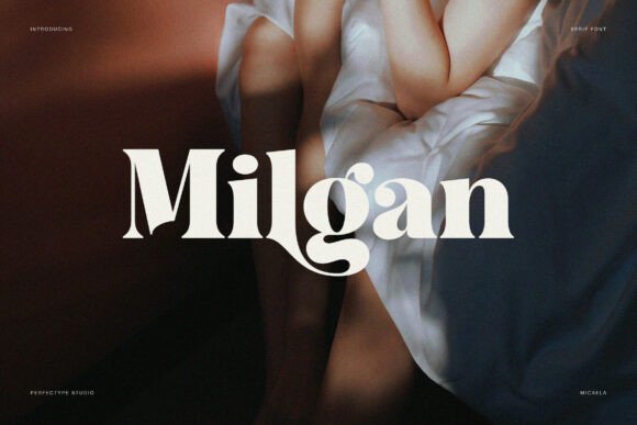 Discovering Milgan: The Elegant Modern Serif Font