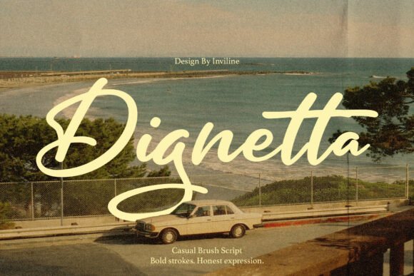 Embrace the Bold and Vivacious Nature of Dignetta: A Font for Creative Expression