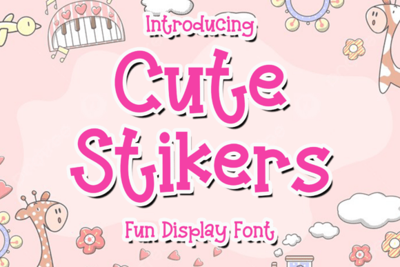 Embracing Elegance: How Cute Stikers Redefines Modern Handwritten Script Fonts
