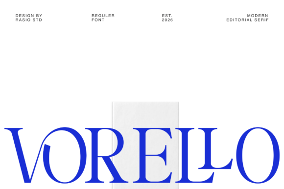 Embracing Elegance: How Vorello Typeface Elevates Modern Design