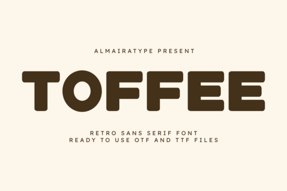 Embracing Nostalgia with Toffee: A Versatile Typeface for Modern Design