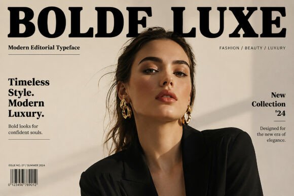 Experience the Elegance of Bolde Luxe Font