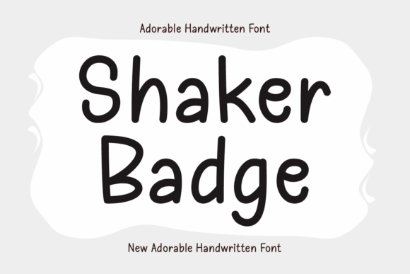 Infuse Your Designs with Casual, Lighthearted Warmth Using Shaker Badge