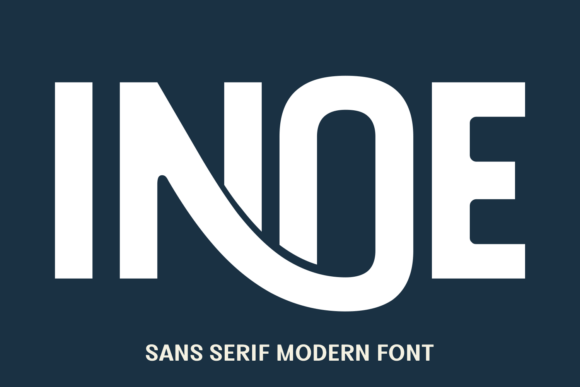Inoe: Bold, Modern Typography for Impactful Projects