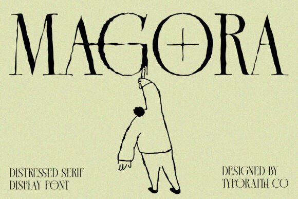 Magora: A Bold and Elegant Display Serif Font for Modern Design