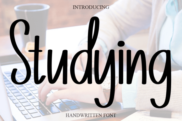 Studying: A Font for Elegant and Casual Designs