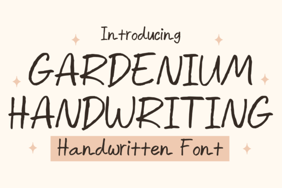 Transform Your Designs with Gardenium Handwriting